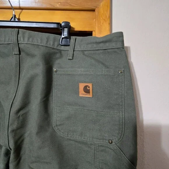 Carhartt Men's Flex Relaxed Fit Canvas Double-Front Utility Work Pant - Picture 2 of 3